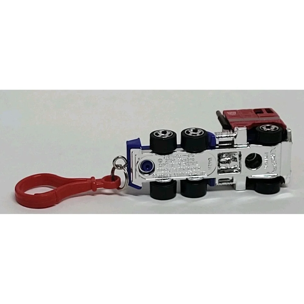 Hot Wheels Transformers Optimus Prime Diecast 1:64 Custom Keychain